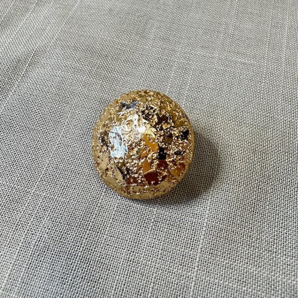 Vintage Sarah Coventry Gold Tone Moon Bolo Clip